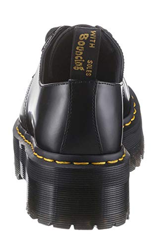 Dr. Martens Women's Holly Loafer Flat, Black Buttero, 5