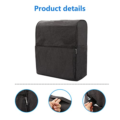 Kitchen Aid Mixer Cover,Kitchen Aid Mixer Accessories with Pockets,Stand Mixer Quilted Dust Cover Compatible with KitchenAid 4.5-5 & 5-8 Quart.Stand Mixer Cover,