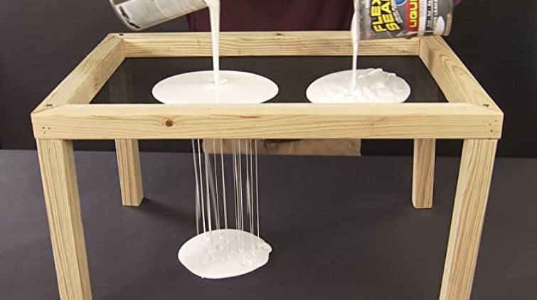 Flex Seal Liquid, Liquid Rubber Coating Sealant, Waterproof, Flexible, Breathable, and UV Resistant, Roof Repair, Basements, RV, Campers, Trailers, Marine, EPDM, Masonry, 1 Gallon, White