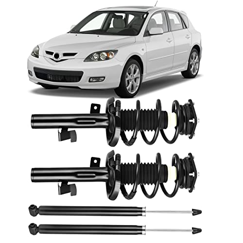 YITAMOTOR Front Complete Strut Rear Suspension Shocks Compatible with 2000-2006 Tundra 4WD