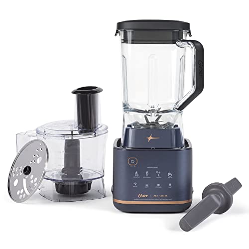 Oster Pro Series 2-in-1 Kitchen System with XL 9-Cup Tritan Jar, Food Processor and Tamper Tool