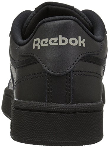 Reebok Boy's Club C Sneaker, Black/Charcoal, 12 Little Kid