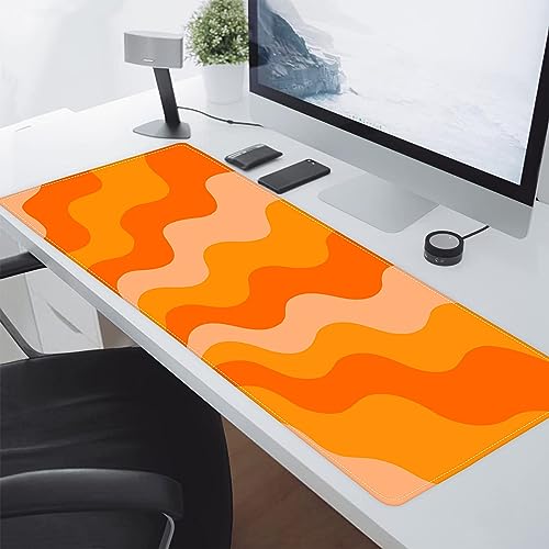 Avezano Abstract Artisan Mouse Pad, Large Gaming Mouse Pads with Non-Slip Rubber Base, Stitched Edges Desk Mat Big Mousepad for Computer Keyboard, Home & Office Gifts, 31.5x15.7inch