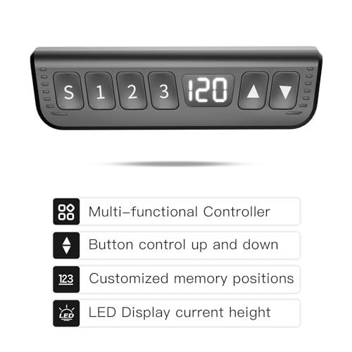 REGISDESK 67" L Shape Standing Desk, Electric L Adjustable Height Standing Desk with 4 Drawers, Corner Modern Standing Desk with Monitor Stand for Home Office, Classic Black