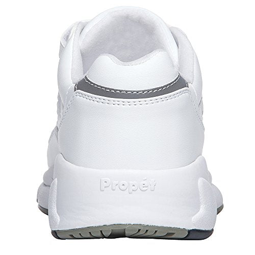 Propét Womens Stability Walker Strap Walking Walking Sneakers Shoes - White - Size 6.5 B