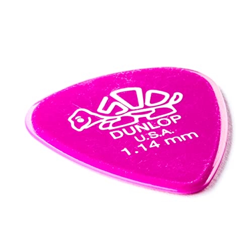 Dunlop 41R1.14 Delrin®, Magenta, 1.14mm, 72/Bag