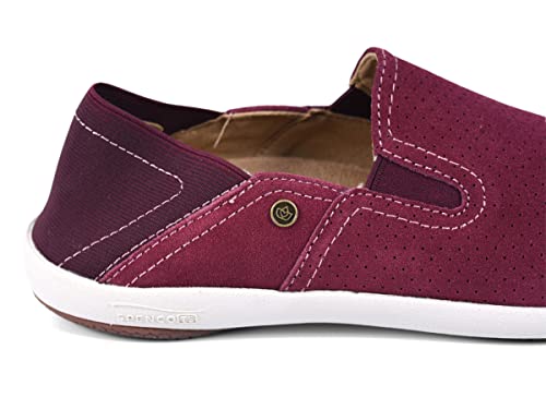 Spenco Women's Sterling Convertible Mule, Burgundy, 8.5 Wide