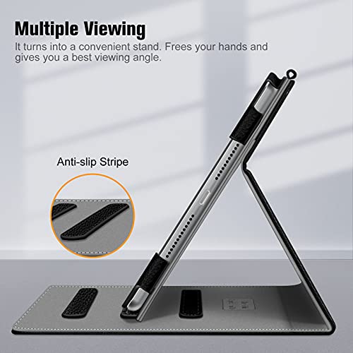 Fintie Case for iPad 9th / 8th / 7th Generation (2021/2020/2019) 10.2 Inch - [Corner Protection] Multi-Angle Viewing Stand Cover with Pocket & Pencil Holder, Auto Sleep Wake, Sandy Wave