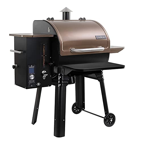 Stanbroil Folding Front Shelf for Camp Chef 24" Pellet Grills, Replacement for PGFS24, Black