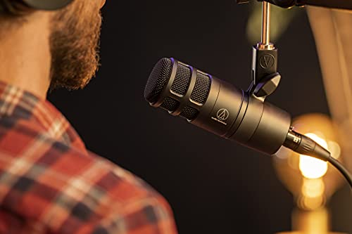 Audio Technica AT2040 Hypercardioid Dynamic Podcast Microphone