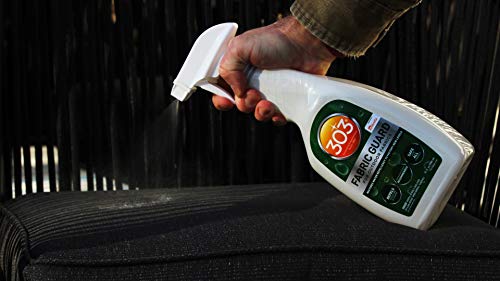 303 Products Fabric Guard - Restores Water and Stain Repellency To Factory New Levels, Simple and Easy To Use, Manufacturer Recommended, Safe For All Fabrics, 32oz (30606CSR) Packaging May Vary