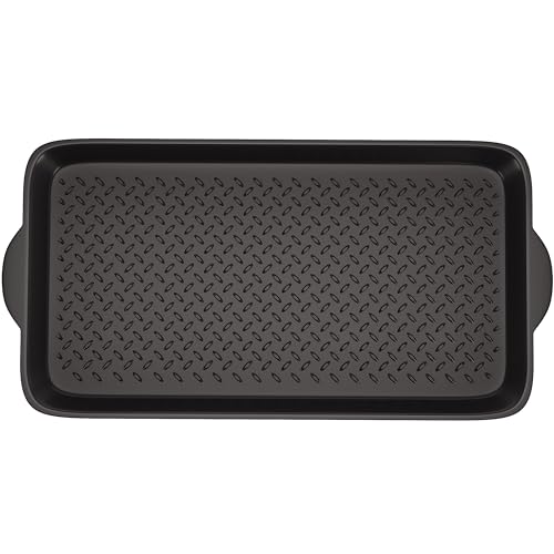 Matace 1 Pack Rubber Small Boot Tray for Entryway,Boot Mat,Shoe Tray,Shoe Mat for Indoor and Outdoor Use, 27.95"x 15.74" (Pack of 1)