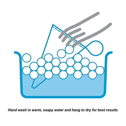 Ateco Wunderbag Decorating Bag, 10-Inch, Reusable, Professional Grade & Heavy Duty Construction, White