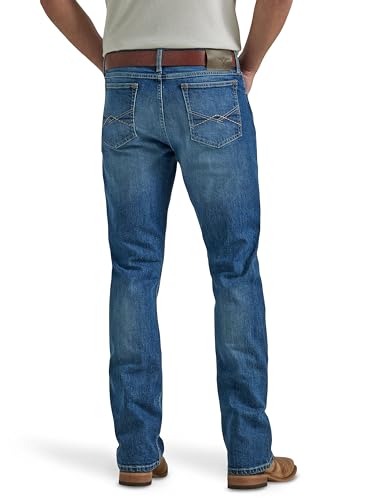 Wrangler mens 20x No. 42 Vintage Boot Cut jeans, Light Blue, 34W x 36L US