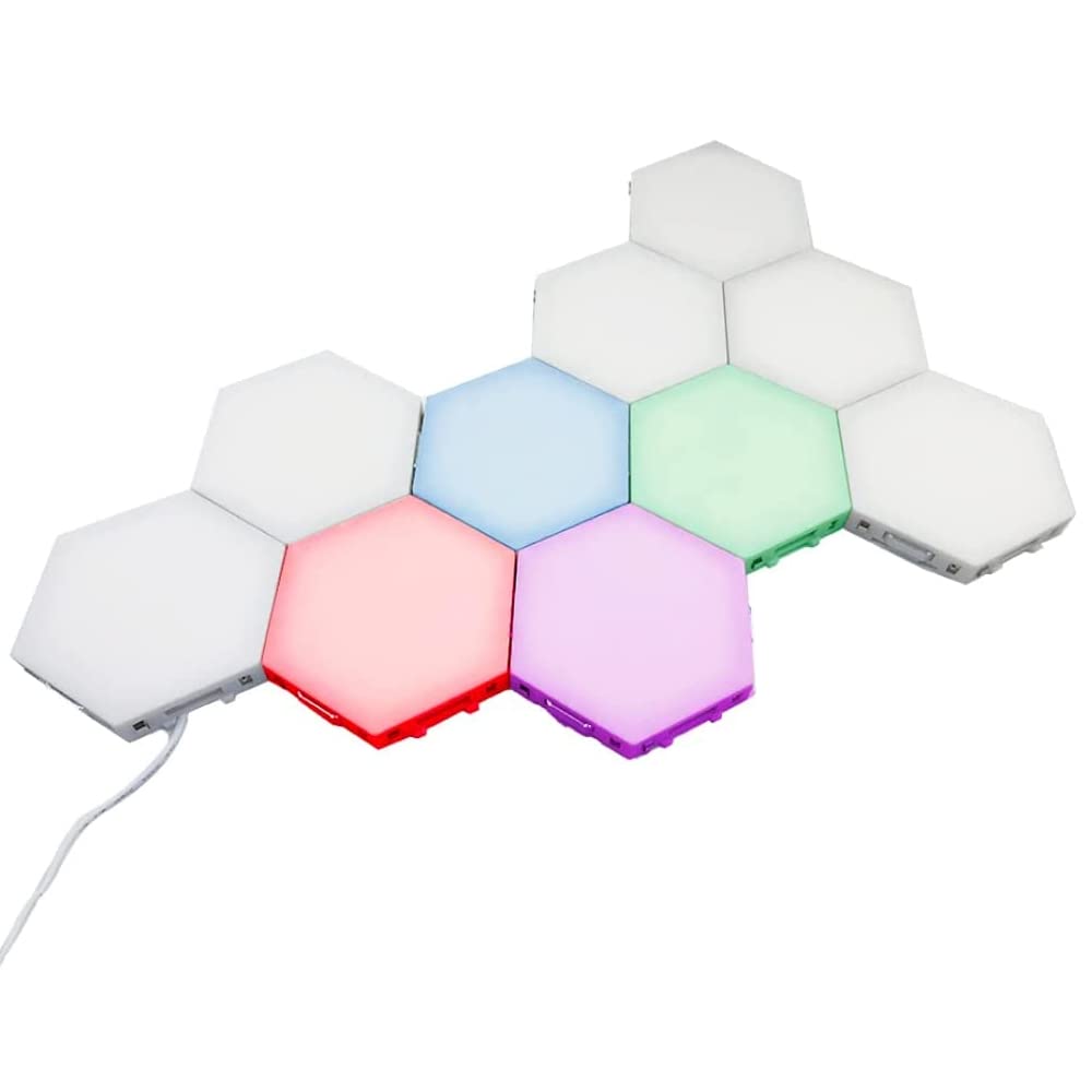 Bright Autism Tap-Tap Touch Sensory Lights – Dimmable Room Lighting for Therapeutic & Educational Play. Visual & Tactile Soothing LED Stimulation. Perfect Addition to Your Child's Bedroom (6pcs)