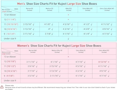 Kuject X-Large Shoe Storage Boxes Organizers Clear Plastic Stackable 4 Pack, Shoe Rack & Holder Substitute, Sneaker Containers, Toy Storage Organizer Bins for Entryway, Closet, Under Bed, Grey