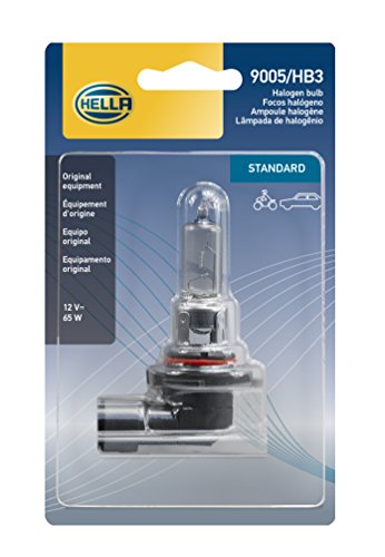 HELLA 9005SB Single Blister Standard Halogen Bulb, 12V, 65W