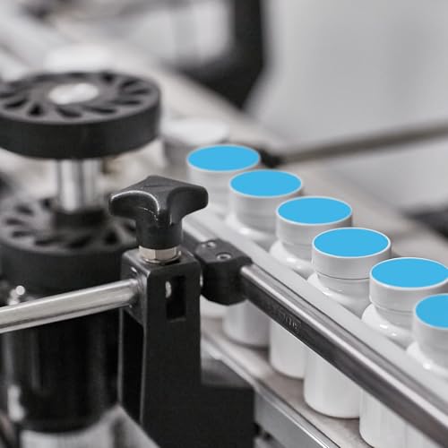 ChromaLabel 3/4 Inch Circle Sticker Labels, Easy to Write On Round Colored Stickers, Removable Sticky Dots - 1000 Color Coding Labels per Roll, Purple Label