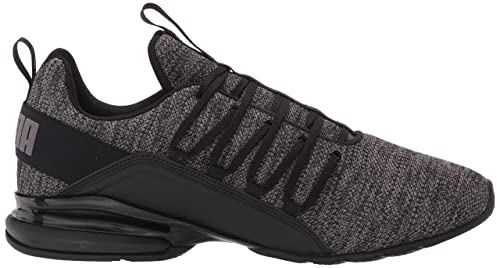 PUMA Mens Axelion Cross Trainer, MULTI PUMA Mens Black-CASTLEROCK, 10