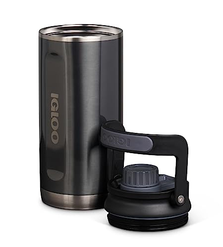 Igloo, 36 OZ Stainless Steel, Twist ‘n’ Chug Bottle, Carbonite