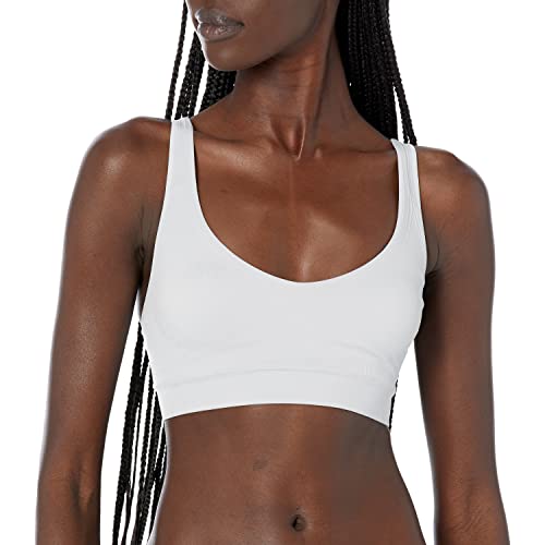 Hanes womens Comfort Flex Fit Seamless Unlined Wirefree Mhg580 Bra, Sterling Gray, Small US