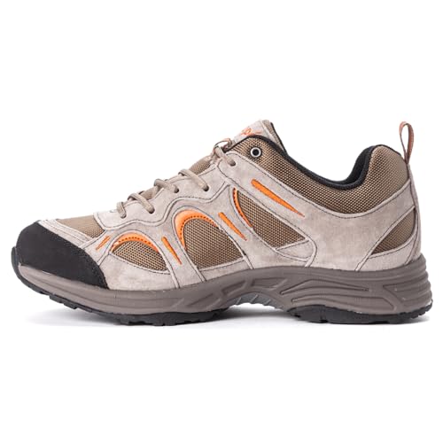 Propet Mens Connelly Hiking Hiking Sneakers Shoes - Brown - Size 7 D