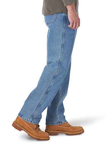 Rustler Men's Classic Regular Fit Jean, Stonewash, 32W x 32L