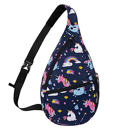 Kamo Sling Backpack Sling Bag Crossbody Daypack Casual Backpack Chest Bag for Women Men