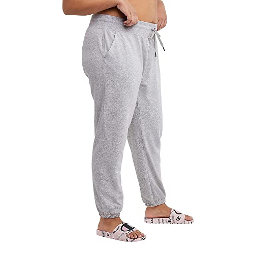 Champion Plus Size Campus, French Terry Joggers, Women’s Sweatpants, 29", Black, 1X