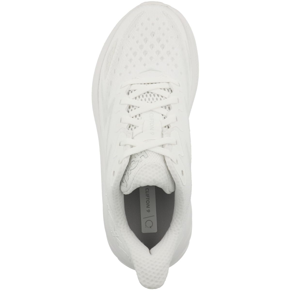 Hoka Women's Clifton 9 Sneaker, White/White, 10