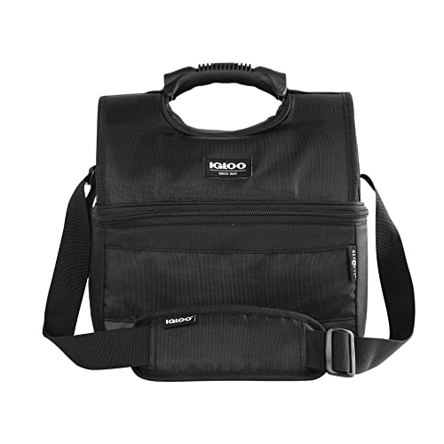 Igloo Black Evergreen 16 Can Softsided Gripper Bag
