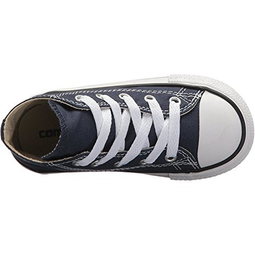 Converse Kid's Chuck Taylor All Star High Top Shoe, Black, 7 Toddler (1-4 Years)