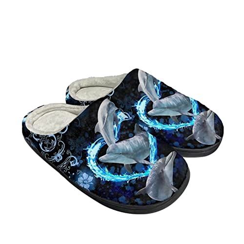 DISNIMO Dachshund Slippers for and Men, Non-Slip Bedroom Slippers Soft Comfy House Home Slippers for Indoor and Outdoor