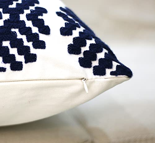 Awebest Embroidered Outdoor Pillows Covers