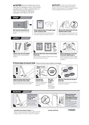 Command Picture Hanging Strips, Small, 18 Pairs