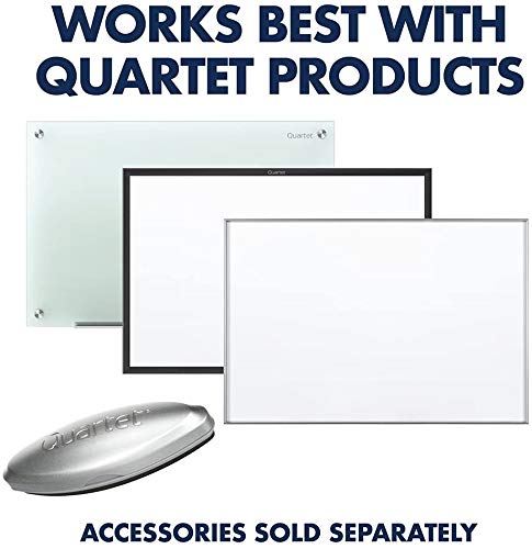 Quartet Dry Erase Markers, Whiteboard Markers, Chisel Tip, EnduraGlide, White Board Dry Erase Pens for Teachers, Home, School & Office Supplies, Assorted Colors, 12 Pack (5001-18MA)