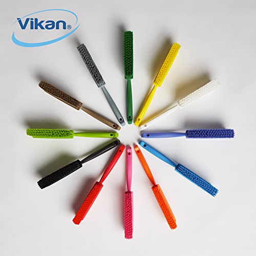 Vikan, Black Brush,Hand,Medium,14",PP/PBT, 4589