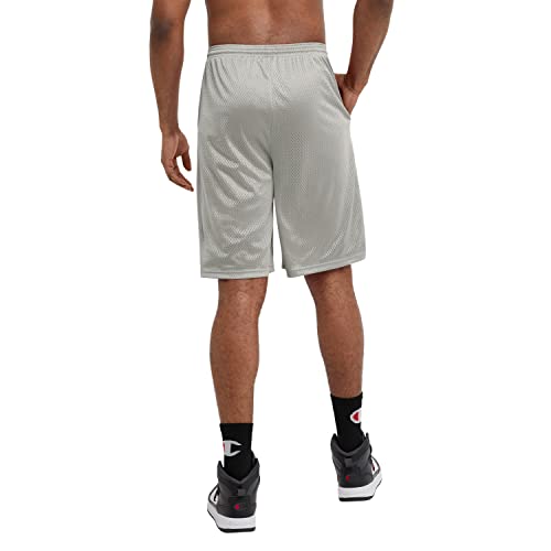 Champion mens 9" Shorts, Mesh Shorts, 9", Mesh Basketball Shorts, Mesh Gym athletic shorts, White-407q88, XX-Large US