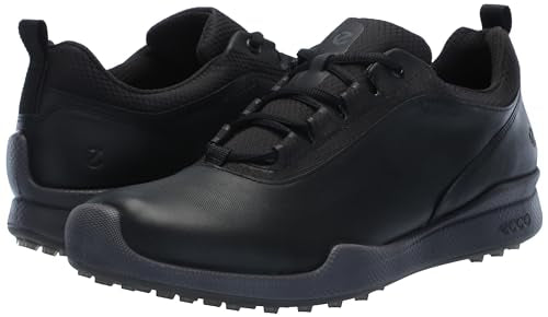 ECCO Men's Biom Hybrid BNY Waterproof Golf Shoe, Black, 5-5.5