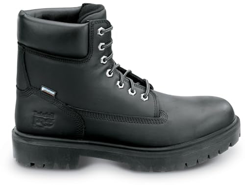 Timberland PRO Men's 6 Black Direct Attach MaxTRAX Soft Toe Waterproof Insulated Boot (10.0 M)