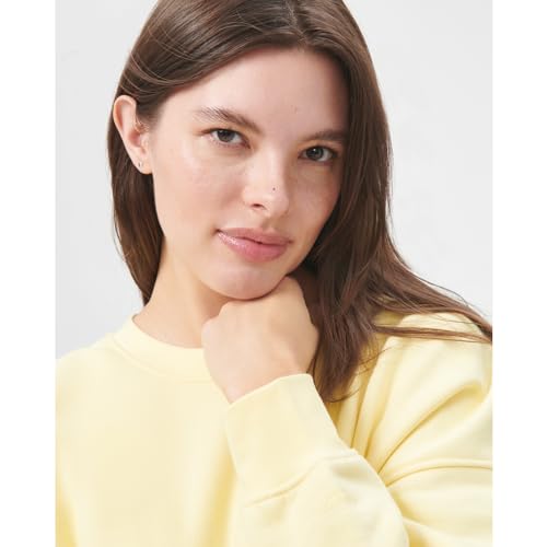 florence by millsWomensCozy Crush Oversized Pullover SweatshirtSoft PeachX-Large