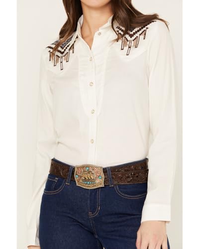 Ariat Women's Chimayo Trujillo Shirt, Sea Salt