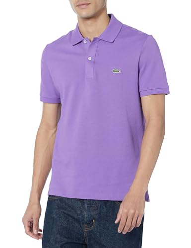 Lacoste Mens Men's Short Sleeve Classic Pique Polo Shirt, Waterlily, 3X-Large