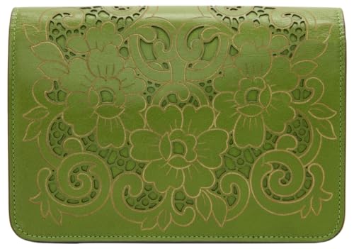 Oscar de la Renta, Laser Cut O Pochette, Fern