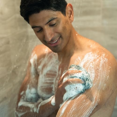 Mando Smooth Solid Stick (2.6 Ounce) + Acidified Body Wash (8.5 Ounce) - Clinically Proven to Block Odor All Day - Whole Body Safe For Pits, Packages + Feet (Bourbon Leather)