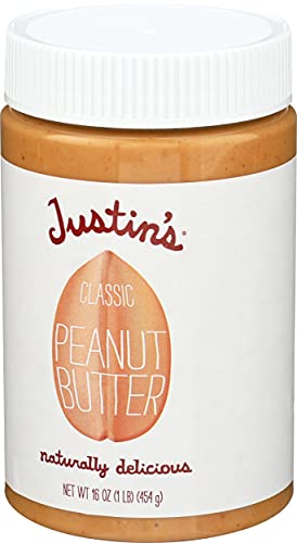 Justin's Nut Butter Peanut Butter, Classic, 16 Ounce