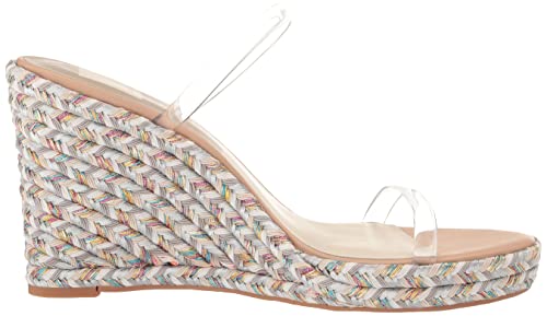 DOLCE VITA Women's Tamara Sandal, Crystal Vinyl, 8