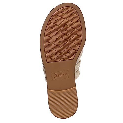 ZODIAC Womens Cary-Woven Casual Thong Sandal Turmeric Tan Multi 10 M