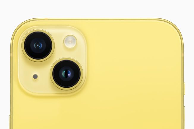 Apple iPhone 14 Plus, 128GB, Yellow - GSM Carriers (Renewed)