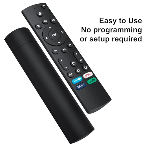 Replacement Remote for Insignia/Toshiba/Pioneer Smart TVs,Compatible with Fire Smart TV
